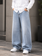 FitByHMD Light Blue Cargo Jeans