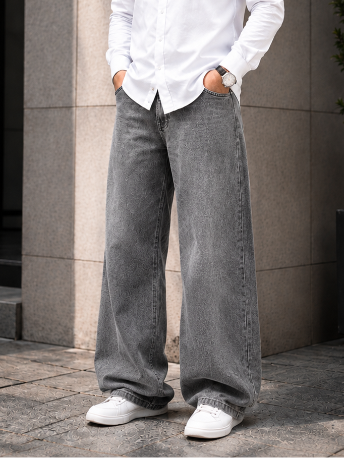 FitByHMD Urban Grey Cargo Jeans