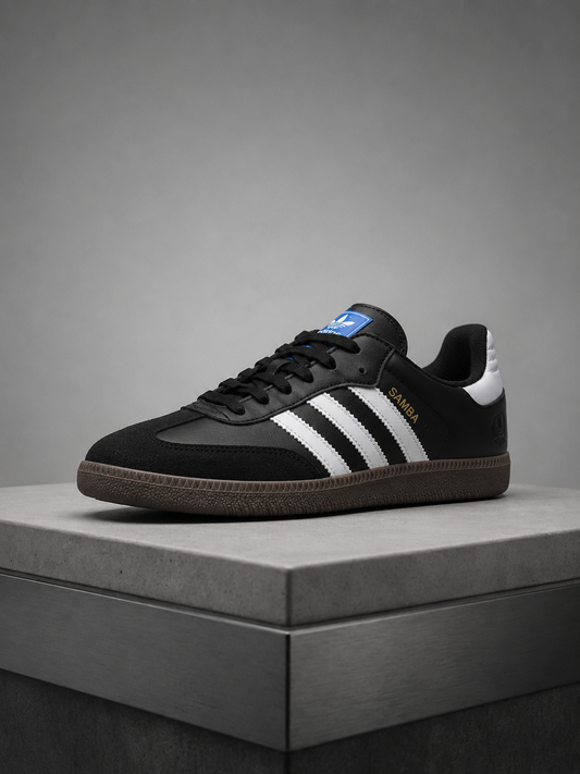 Adidas Samba Shoes Black & White