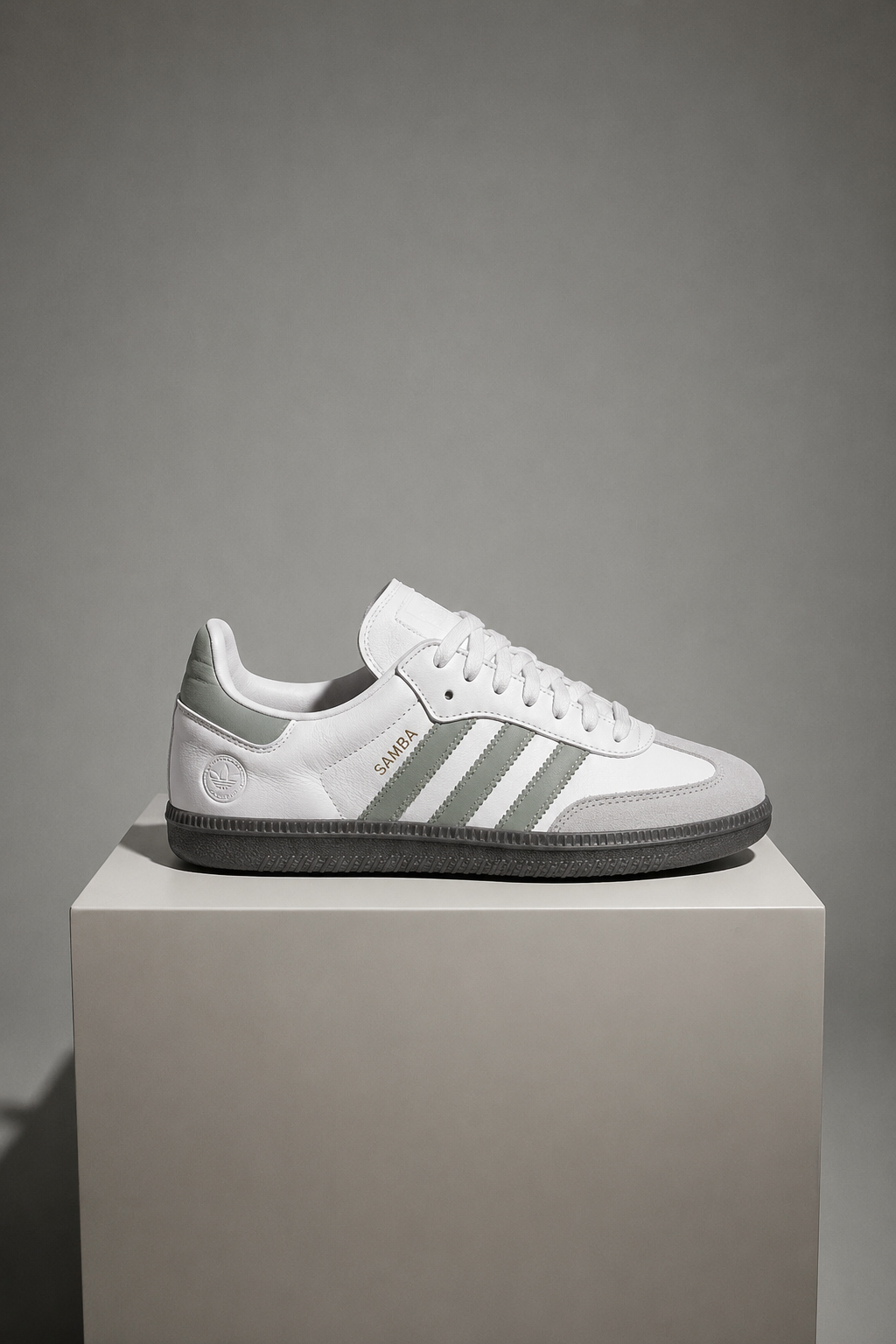 Adidas Samba Shoes White & Grey