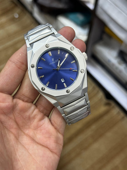 Hublot Inspired Rotating Back Watch