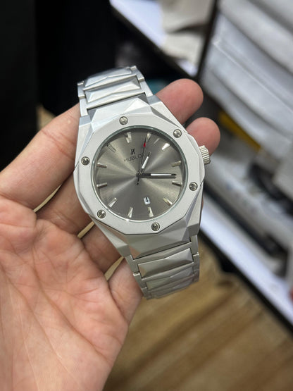 Hublot Inspired Rotating Back Watch