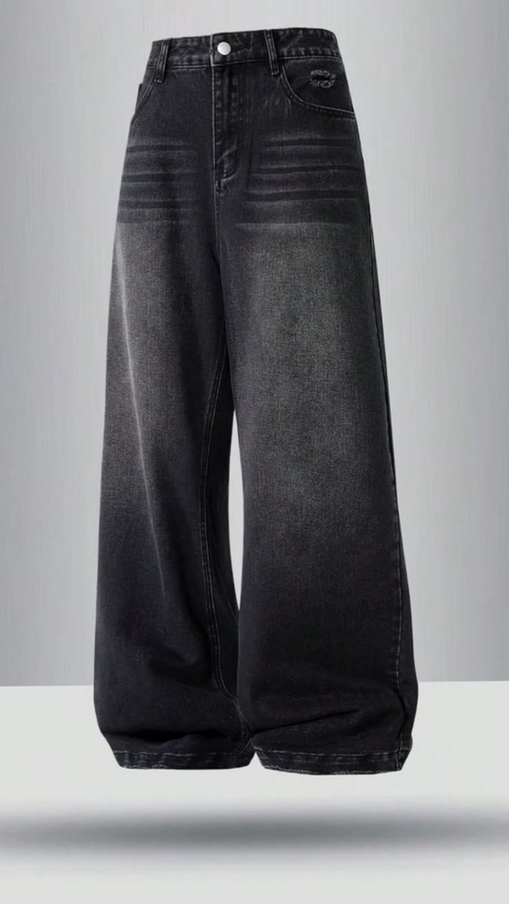 FitByHMD Urban Black Cargo Jeans